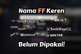 Nama Bagus Ff Seram